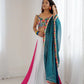 Rayon Multicolor Lehenga Set with Gamthi Mirror Work Blouse