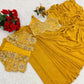 Ready to Wear Crepe Silk Saree with Embroidered Jacket and Blouse