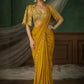 Ready to Wear Crepe Silk Saree with Embroidered Jacket and Blouse