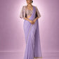 Ready to Wear Crepe Silk Saree with Embroidered Jacket and Blouse