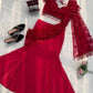 Ready to Wear Embroidered Lehenga Saree for Wedding and Festive Functions