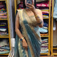 Ready to Wear Fandy Satin Saree with Embroidered Blouse