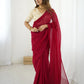 Ready to Wear Sparkle Silk Saree for Festive and Wedding Wear