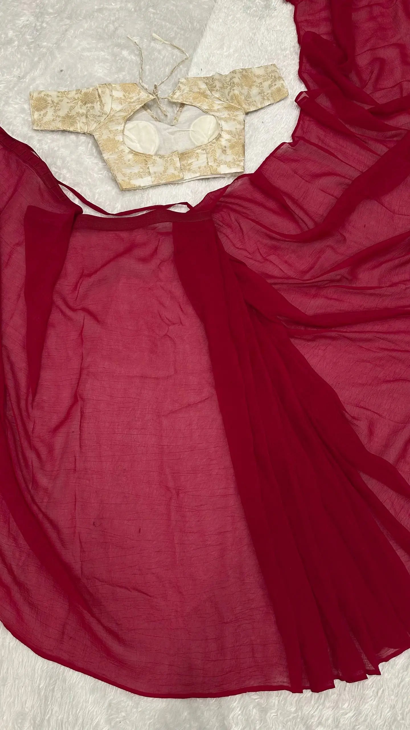Ready to Wear Sparkle Silk Saree for Festive and Wedding Wear