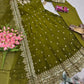 Ready to Wear Two Tone Anarkali Gown Set