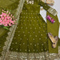 Ready to Wear Two Tone Anarkali Gown Set