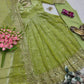 Ready to Wear Two Tone Anarkali Gown Set