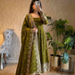 Ready to Wear Two Tone Anarkali Gown Set