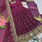 Ready to Wear Two Tone Anarkali Gown Set