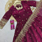 Ready to Wear Two Tone Anarkali Gown Set