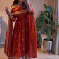 Ready to Wear Two Tone Anarkali Gown Set