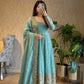 Ready to Wear Two Tone Anarkali Gown Set