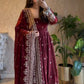 Ready to Wear Two Tone Anarkali Gown Set