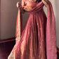 Ready to Wear Two Tone Anarkali Gown Set