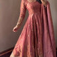 Ready to Wear Two Tone Anarkali Gown Set