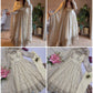 Ready to Wear Two Tone Anarkali Gown Set
