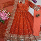 Ready to Wear Two Tone Anarkali Gown Set