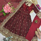 Ready to Wear Two Tone Anarkali Gown Set