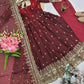 Ready to Wear Two Tone Anarkali Gown Set