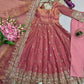 Ready to Wear Two Tone Anarkali Gown Set