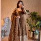 Ready to Wear Two Tone Anarkali Gown Set