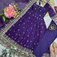 Ready to Wear Two Tone Anarkali Gown Set