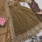 Ready to Wear Two Tone Anarkali Gown Set