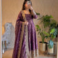 Ready to Wear Two Tone Anarkali Gown Set