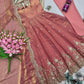Ready to Wear Two Tone Anarkali Set
