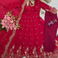 Ready to Wear Two Tone Anarkali Set