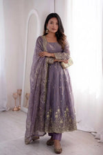 Ready to Wear Two Tone Anarkali Set