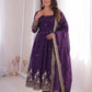 Ready to Wear Two Tone Anarkali Set