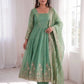 Ready to Wear Two Tone Anarkali Set
