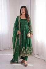 Ready to Wear Two Tone Anarkali Set