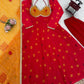 Red Foux Georgette Printed Suit Set for Festive and Party Wear