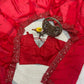 Red Satin Silk Embroidered Designer Saree with Blouse