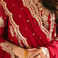 Red Zari Sequin Sharara