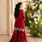 Red Zari Sequin Sharara