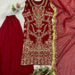 Regal Embroidered Palazzo Suit Set for Wedding and Festive Wear