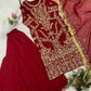 Regal Embroidered Palazzo Suit Set for Wedding and Festive Wear