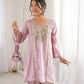 Regal Mirror Work Silk Kurta Pant Set with Batwa for Festive and Wedding Wear