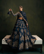 Regal Polo Silk Embroidered Lehenga Set for Wedding and Grand Occasions