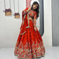 Regal Vichitra Embroidered Lehenga Set