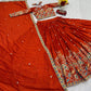 Regal Vichitra Embroidered Lehenga Set
