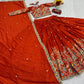 Regal Vichitra Embroidered Lehenga Set