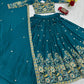 Regal Vichitra Embroidered Lehenga Set