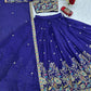 Regal Vichitra Embroidered Lehenga Set