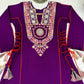 Reyon Mirror Work Cord Set with Palazzo & Tassel Detailing