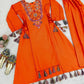 Reyon Mirror Work Cord Set with Palazzo & Tassel Detailing