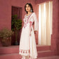 Reyon Mirror Work Cord Set with Palazzo & Tassel Detailing